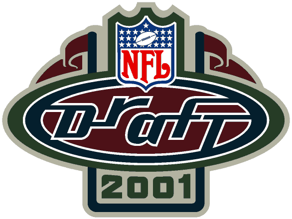 NFL Draft 2001 Primary Logo DIY iron on transfer (heat transfer)